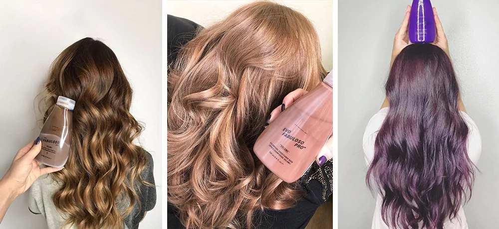 Индивидуальный коктейль-цвет Fabuloso Pro — незаменимый способ поддержать цвет окрашенных волос дома! 