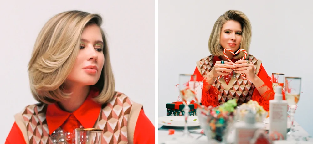 Happy New Year с evo и Анной Романовой: топ-4 модные укладки на праздник Маша