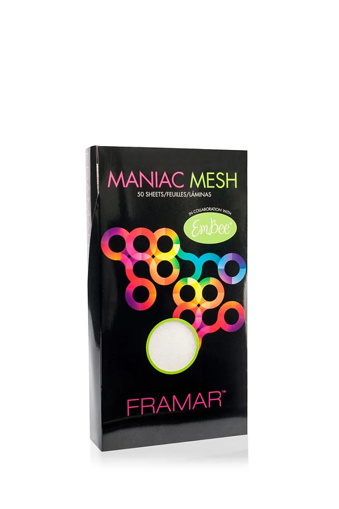 Многоразовые меш-пластины для окрашивания прядей Maniac Mesh в интернет-магазине Authentica.love