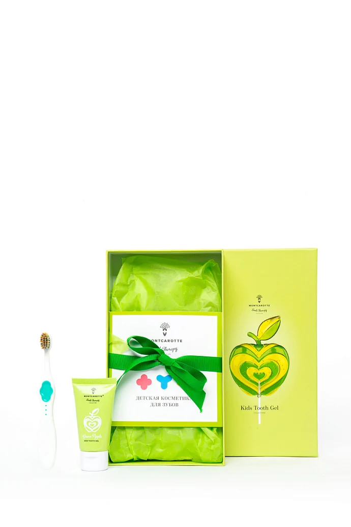 Набор детский подарочный «Зеленое Яблоко» в интернет-магазине Authentica.love