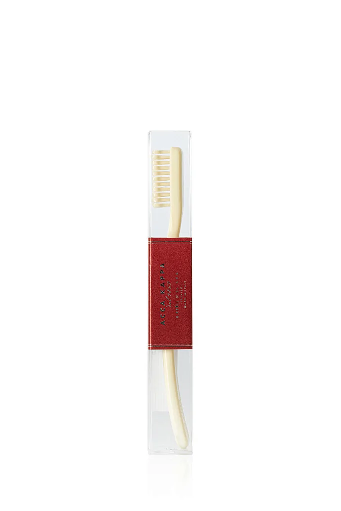 Зубная щетка с нейлоновой щетиной мягкая, Ivory White в интернет-магазине Authentica.love