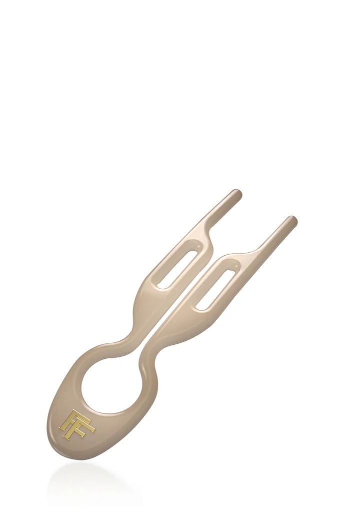 Шпильки No1 Hairpin Светло-бежевого цвета (набор из 3 шпилек) в интернет-магазине Authentica.love