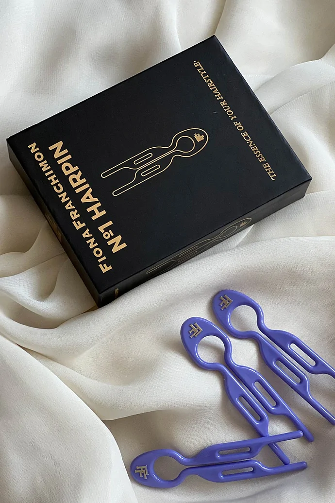 Шпильки No1 HAIRPIN Лавандового цвета (набор из 3 шпилек) в интернет-магазине Authentica.love