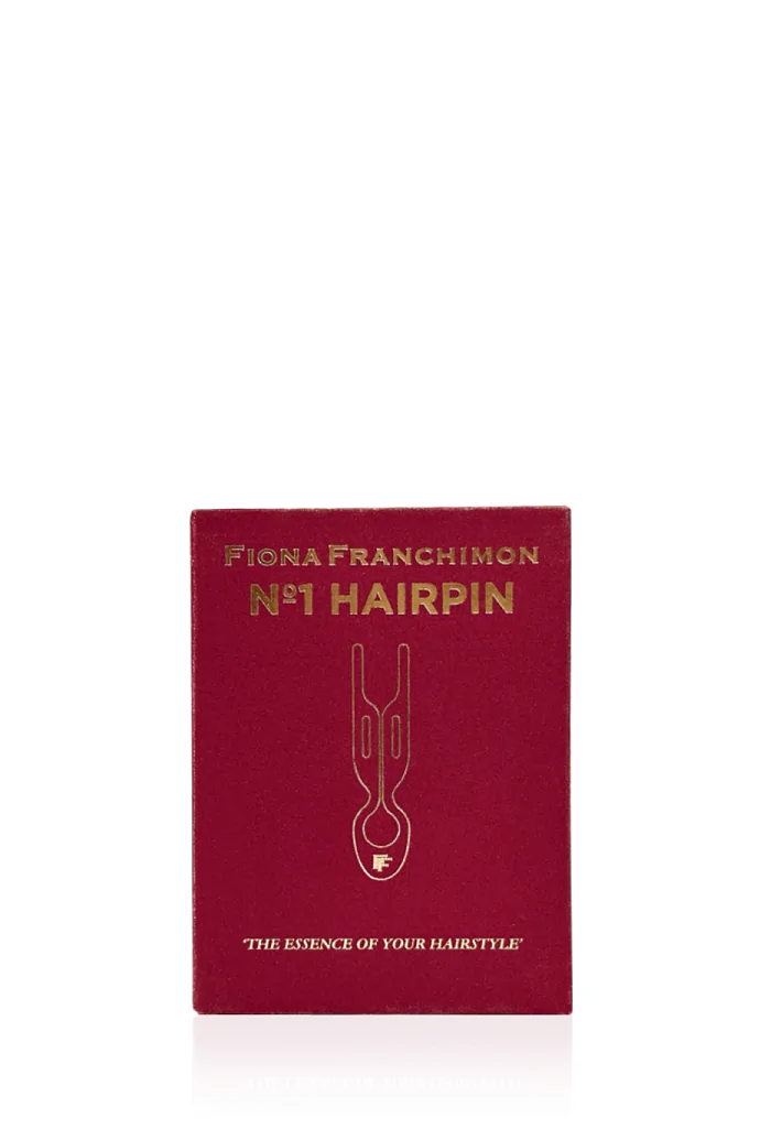 Шпильки №1 HAIRPIN Рубиново-красного цвета  | Набор из 3 шпилек в интернет-магазине Authentica.love