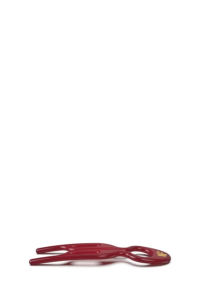 Шпильки №1 HAIRPIN Рубиново-красного цвета  | Набор из 3 шпилек в интернет-магазине Authentica.love