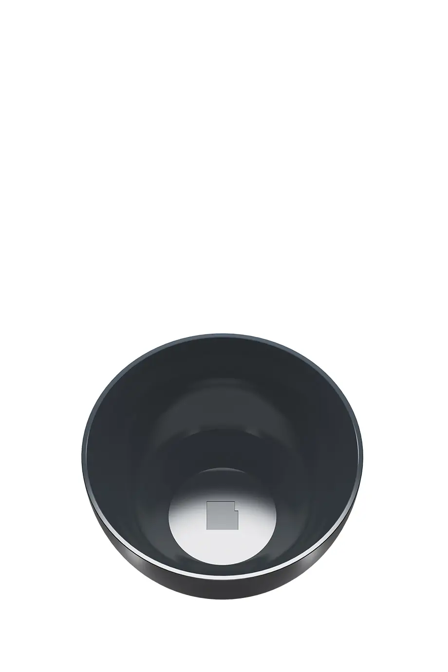 Набор S Assistant: стол Белый, чаша Графитовая в интернет-магазине Authentica.love