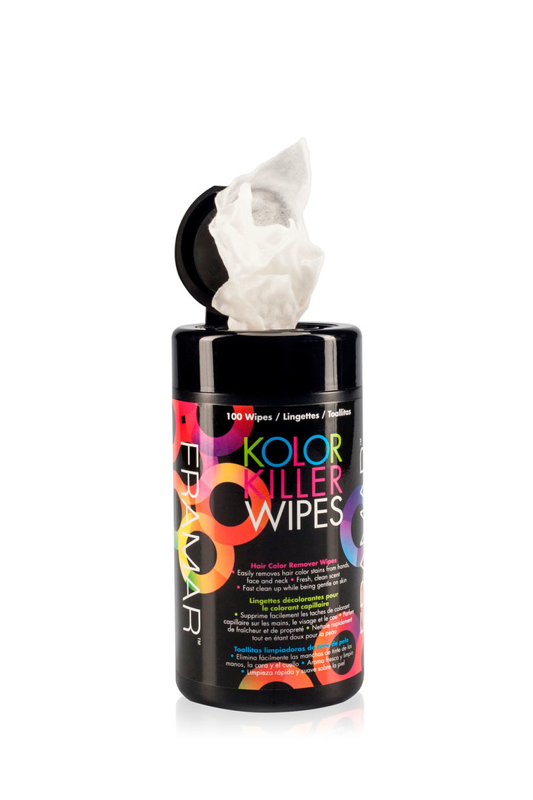 Влажные салфетки для удаления краски с кожи (100 шт.) Color Killer Wipes в интернет-магазине Authentica.love