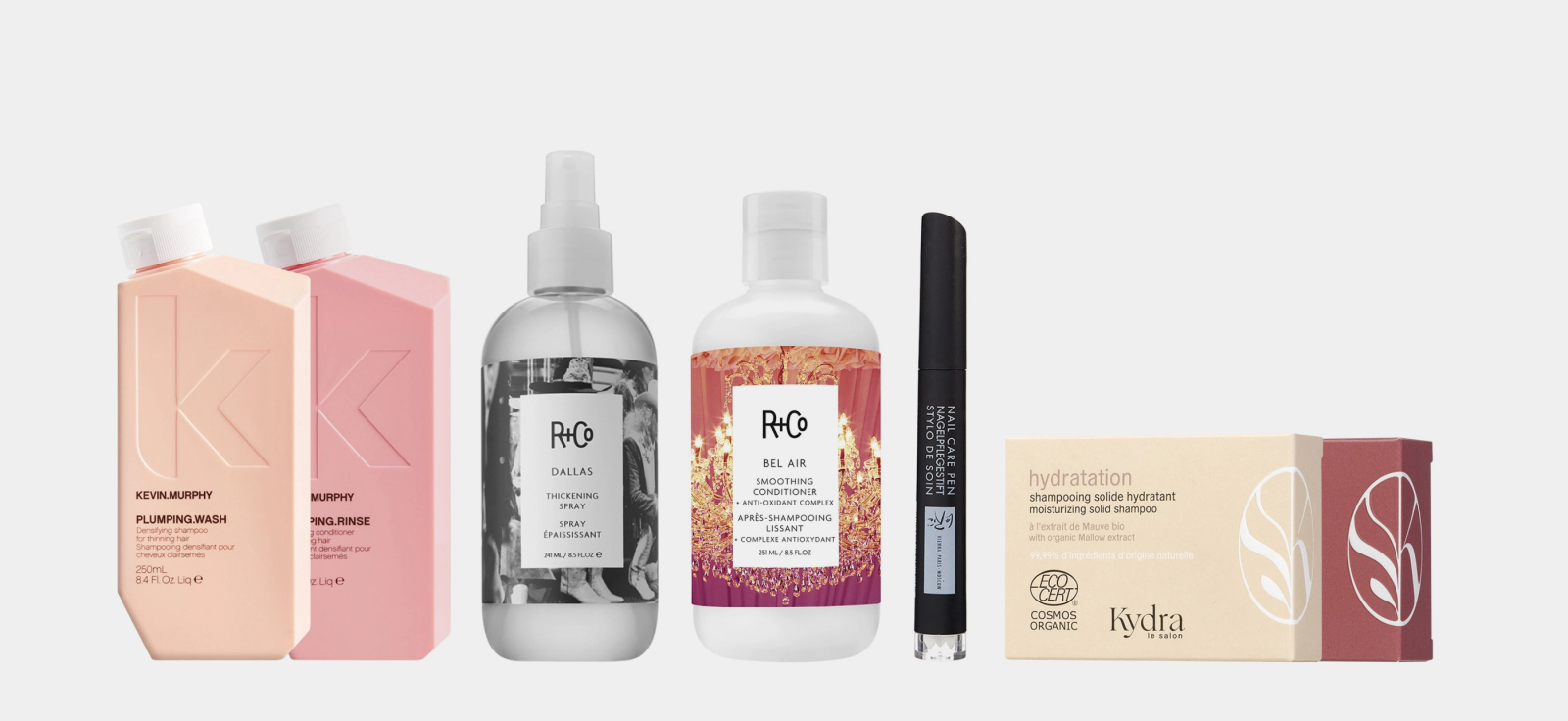 Бьюти-дайджест: перезапуск уплотняющего спрея Kevin.Murphy, неделя бренда R+Co и подарки от Kydra Le Salon и La Ric