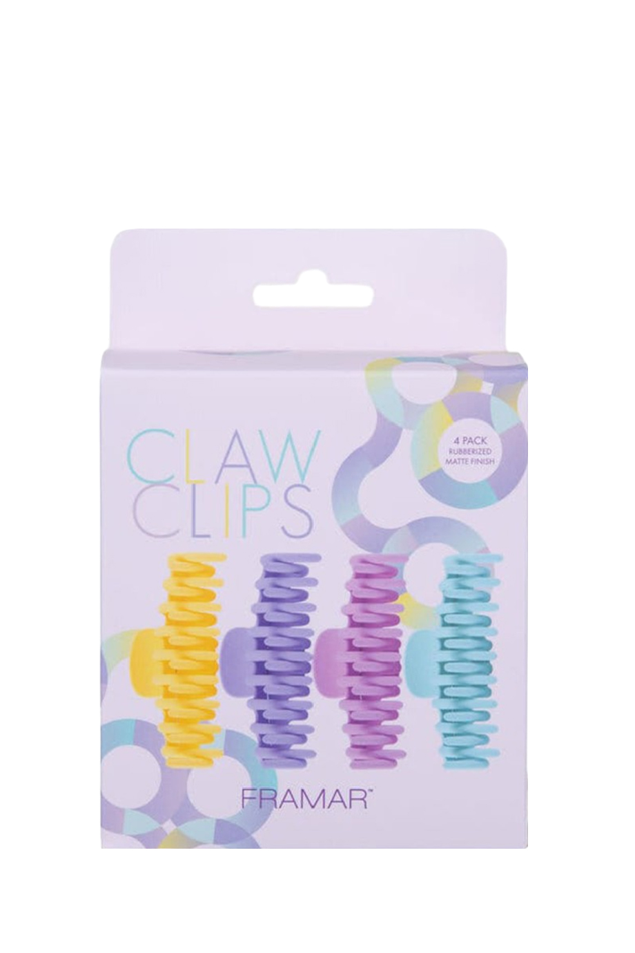 Зажимы для волос краб "Цвета пастели", 4 шт.