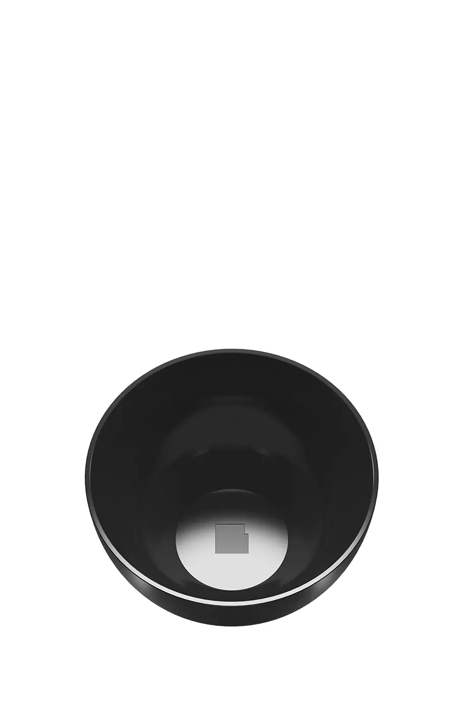 Набор S Assistant: стол Белый, чаша Черная в интернет-магазине Authentica.love