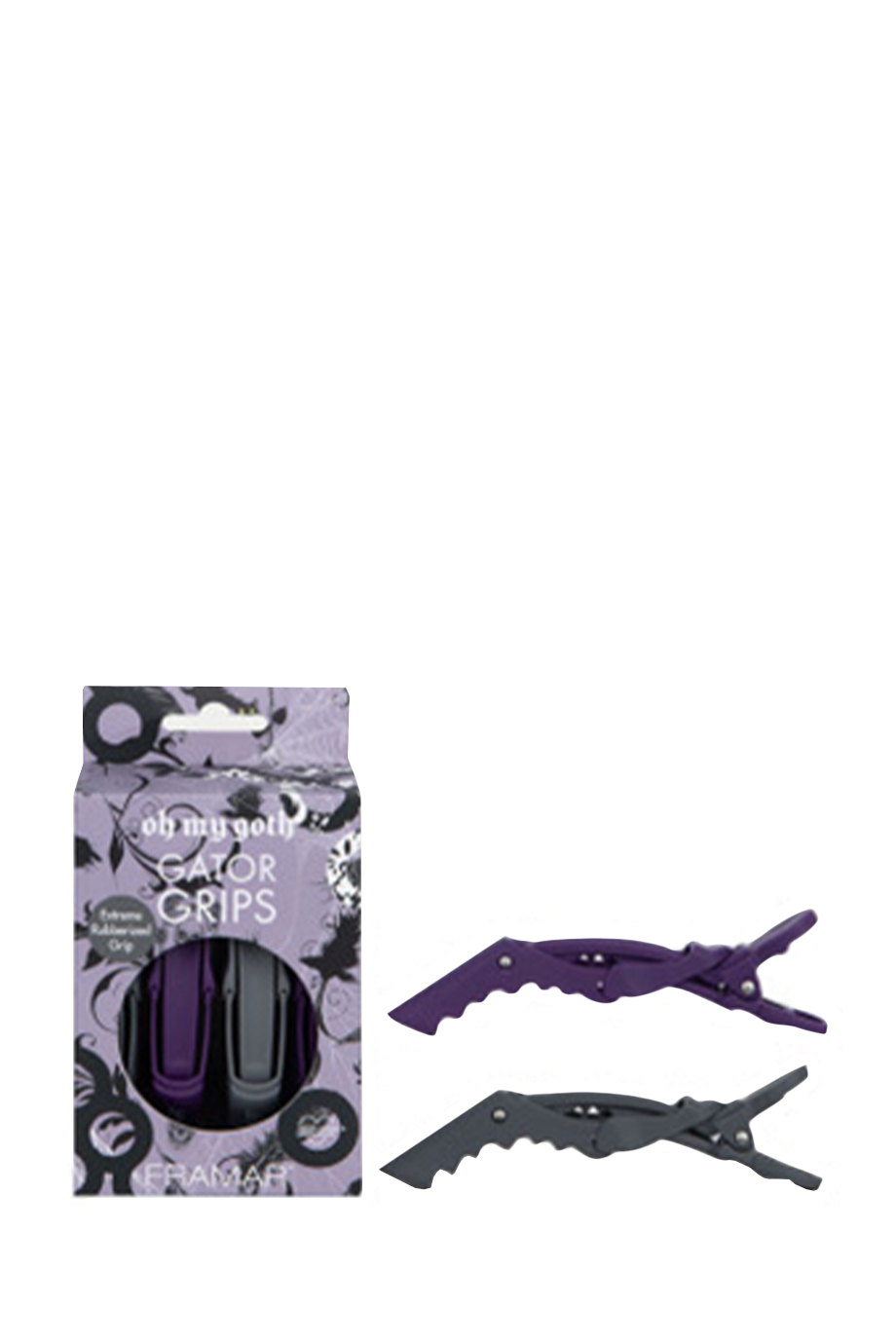 Зажим с прорезиненным покрытием «О мой Гот!», 4 шт.