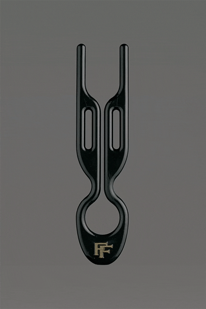 Шпильки No1 Hairpin Черного цвета (набор из 5 шпилек) в интернет-магазине Authentica.love