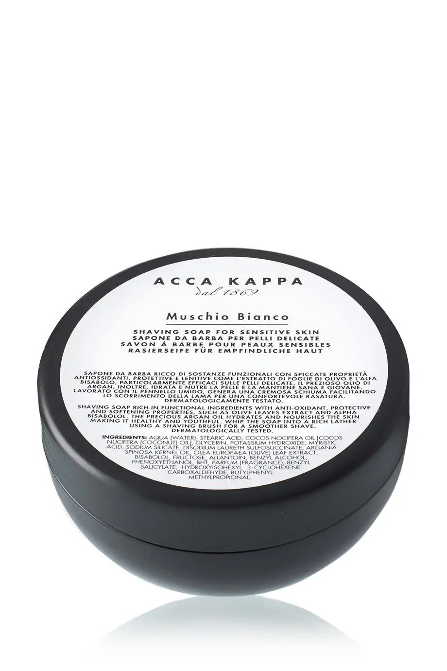 Мыло для бритья для чувствительной кожи Muschio Bianco в интернет-магазине Authentica.love