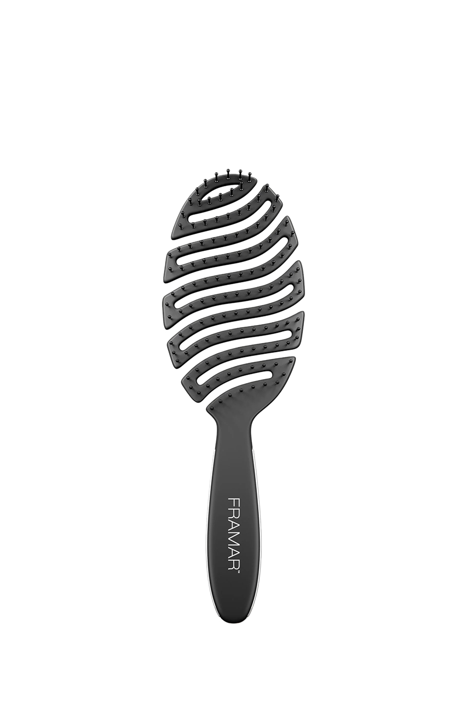 Framar Flex Brush - Black /Гибкая щетка для распутывания волос